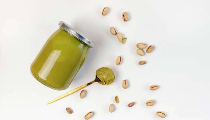 Pasta di pistacchio pura foto