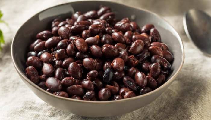 Foto di piatto fagioli neri