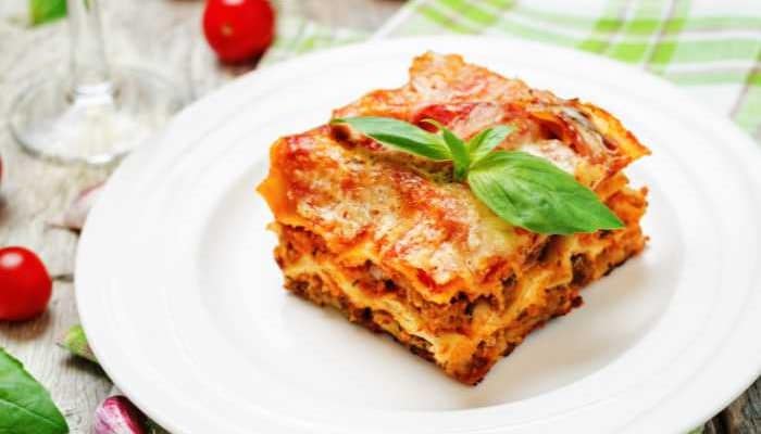 foto di lasagna