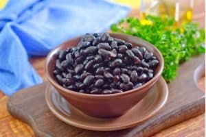 Foto fagioli neri